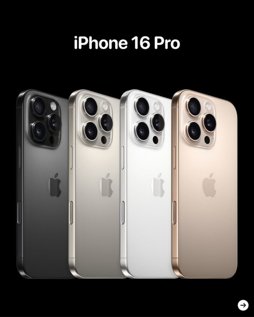 iPhone 16 pro 