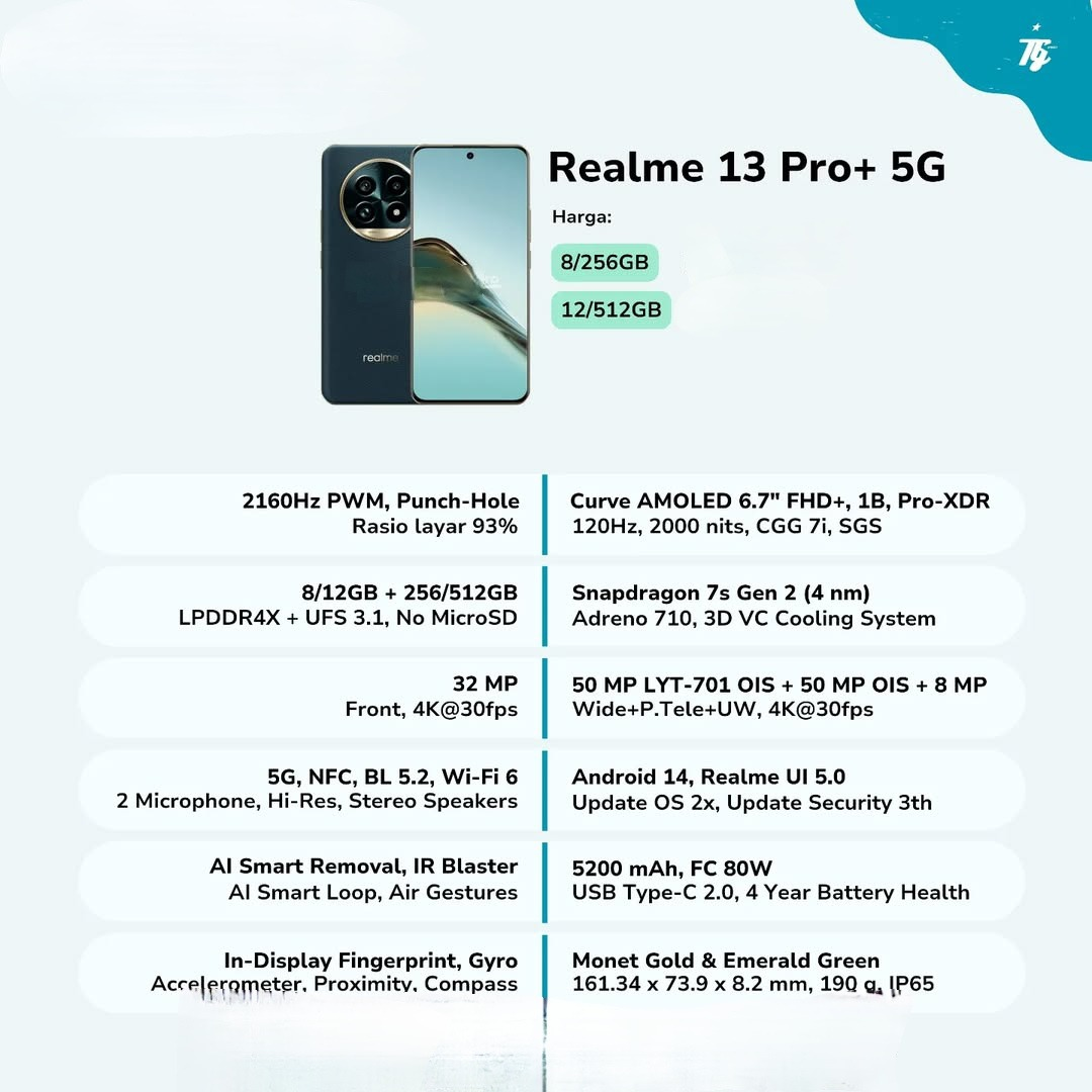 Realme 13 Pro Plus 5G